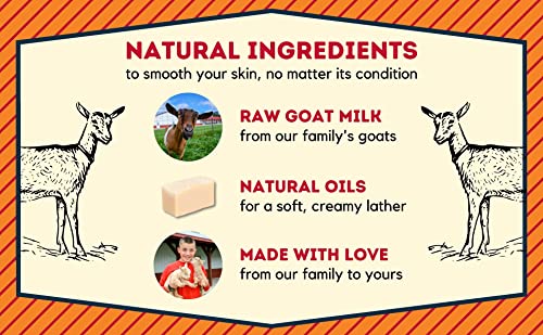 חלב עיזים סבון חלב עיזים - טוהר | מוט סבון חלב עיזים טבעי, לא מרוחק, טרי, עדין על עור רגיש - בעבודת יד